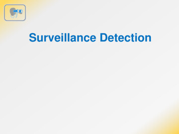 Surveillance Detection - United States Department Of State