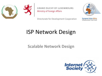 ISP Network Design - AU