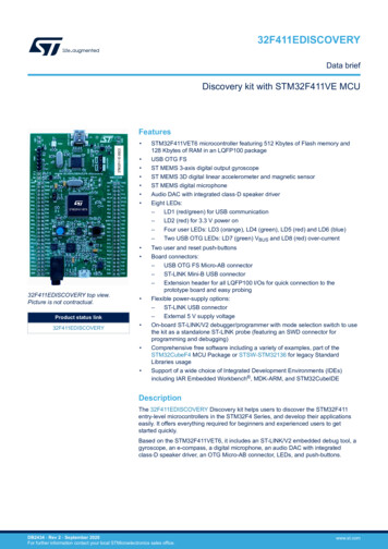 Discovery Kit With STM32F411VE MCU