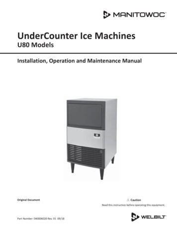 UnderCounter Ice Machines