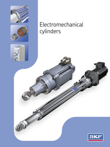 Electromechanical Cylinders - SKF