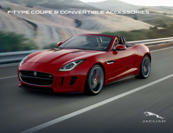 F-TYPE COUPE & CONVERTIBLE ACCESSORIES