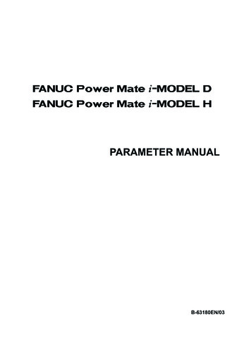FANUC Power Mate I-MODEL D/H PARAMETER MANUAL