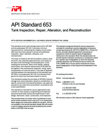 API Standard 653