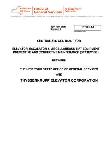 THYSSENKRUPP ELEVATOR CORPORATION