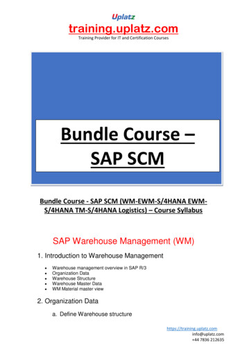 Bundle Course SAP SCM - Reed.co.uk