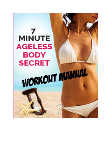 The Workouts In This Plan - 7-Minute Ageless Body Secret