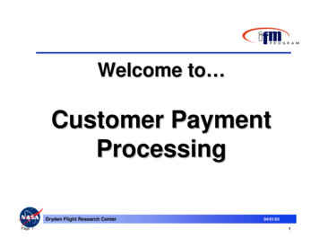 Customer Payment Processing