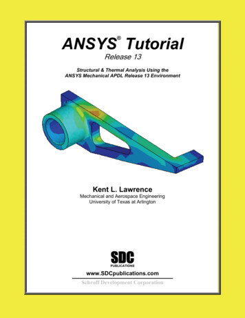 ANSYS Tutorial - SDC Publications