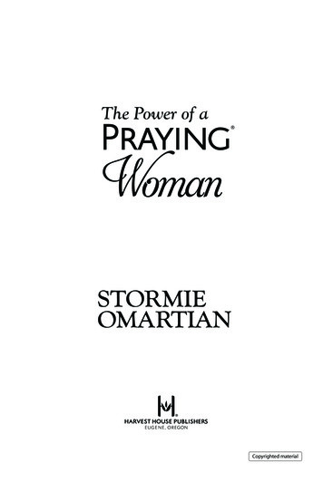 The Power Of A Praying Woman - HomeHarvest House