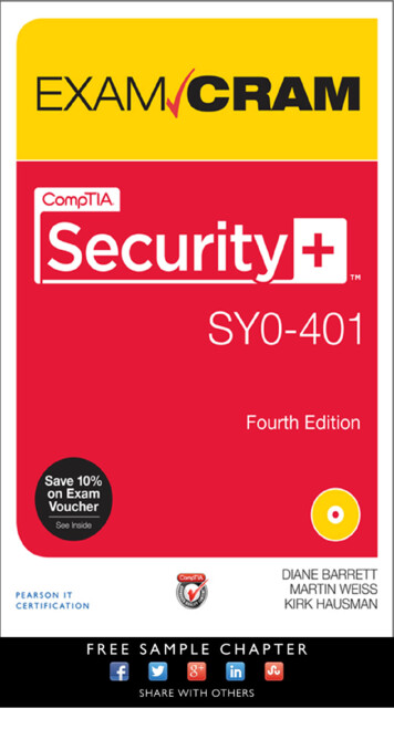 CompTIA Security SY0-401 Exam Cram