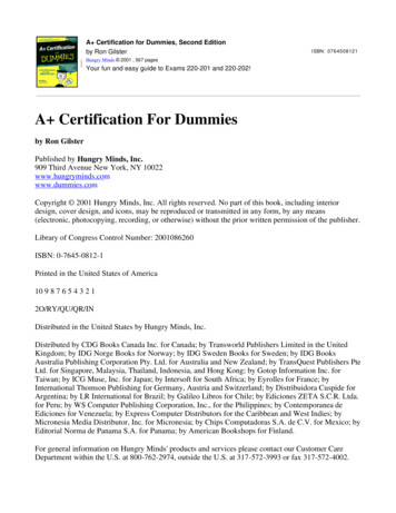 A Certification For Dummies - Lagout 