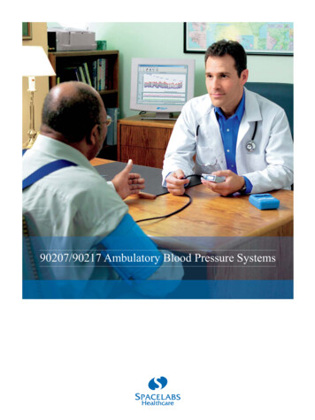 90207/90217 Ambulatory Blood Pressure Systems