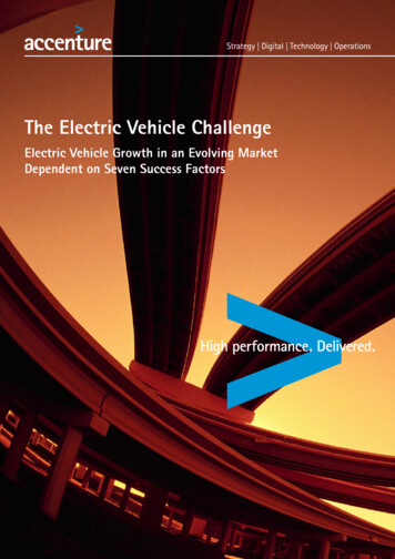 The Electric Vehicle Challenge - Accenture