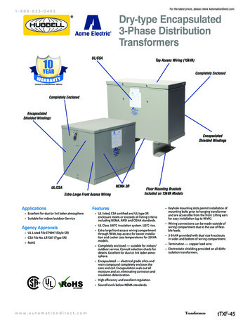 Acme 3-Phase Distribution Transformers - AutomationDirect
