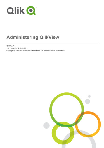 Administering QlikView