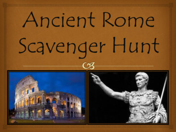 Ancient Rome Study Guide - Weebly