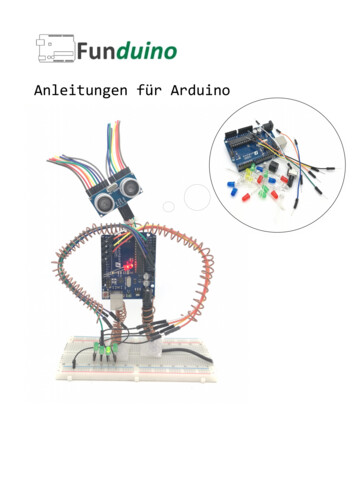 Anleitungen Für Arduino - Funduino. De