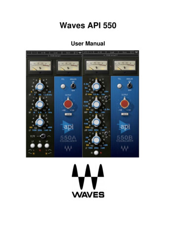 Waves API 550