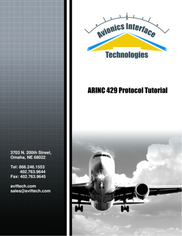 AIT - ARINC 429 Protocol Tutorial - Caxapa