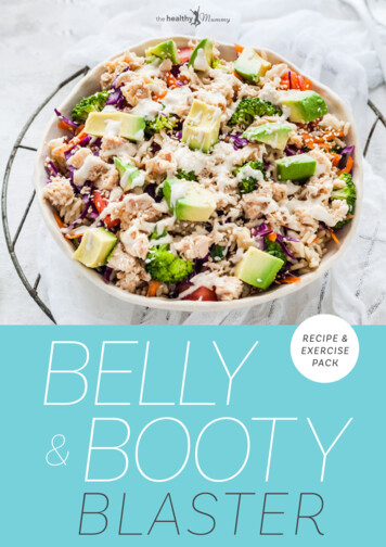 RECIPE EXERCISE PACK BOOTY