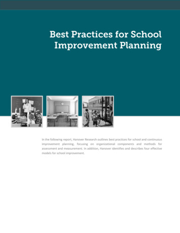 Best Practices For School Improvement Planning - Featured