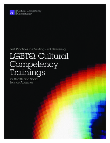 Best Practices In Creating And Delivering LGBTQ Cultural .