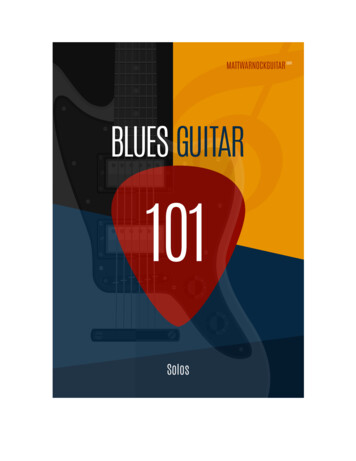 Blues Guitar 101 - Solos Preview
