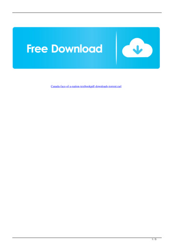 Canada-face-of-a-nation-textbookpdf- S-torrent