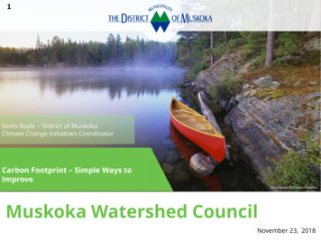 Muskoka Watershed Council