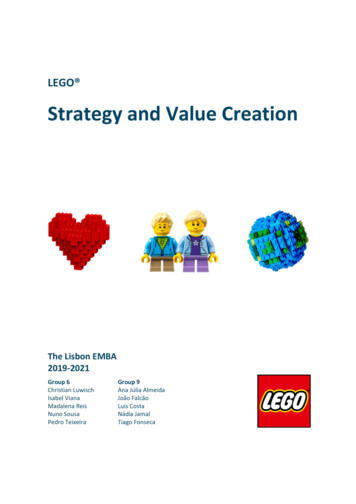 LEGO Strategy And Value Creation
