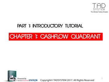 CHAPTER 1: CASHFLOW QUADRANT