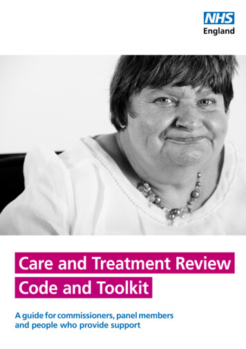 Care And Treatment Review Code And Toolkit