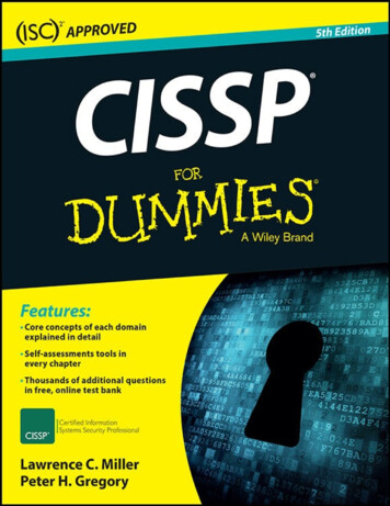 CISSP For Dummies , 5th Edition