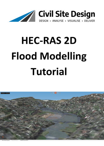 HEC-RAS 2D Flood Modelling Tutorial - Civil Survey Solutions