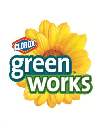 Clorox Green Works - WordPress 