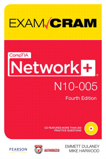 CompTIA Network N10-005 Authorized Exam Cram