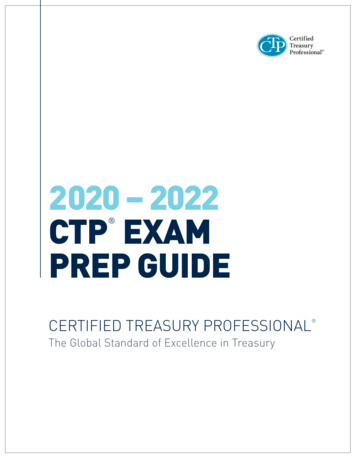 CTP Exam Prep Guide - AFPOnline