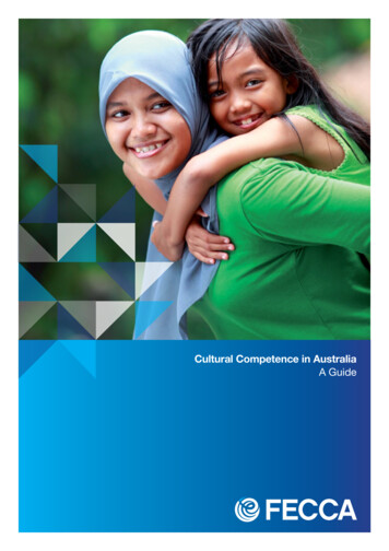 Cultural Competence In Australia A Guide - FECCA