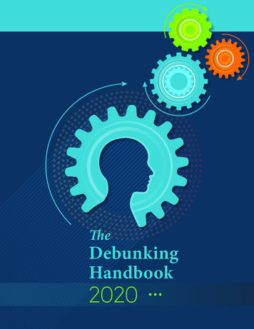  E Debunking Handbook 2020 - Climate Change Communication