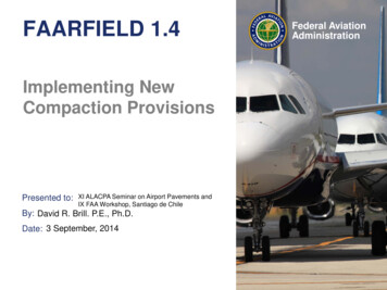 FAARFIELD 1.4 Federal Aviation