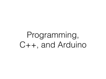 Programming, C , And Arduino - WordPress 