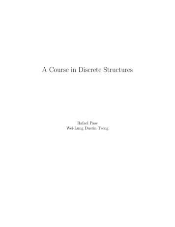 A Course In Discrete Structures - Cornell University