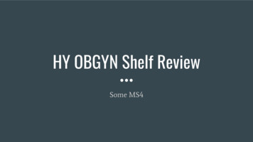 HY OBGYN Shelf Review - WordPress 