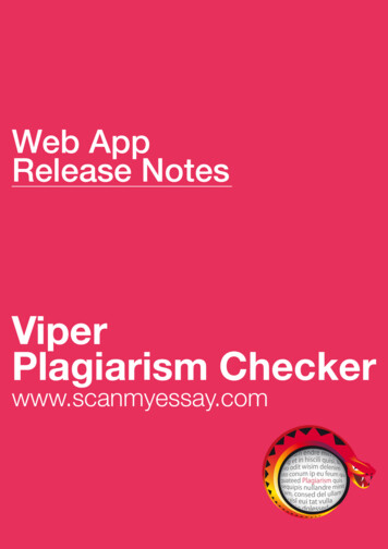Viper Plagiarism Checker