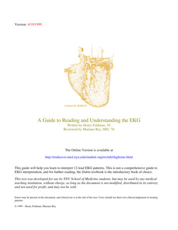 A Guide To Reading And Understanding The EKG