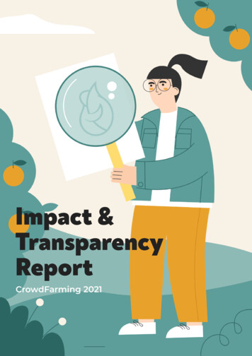 Impact & Transparency Report - Microsoft