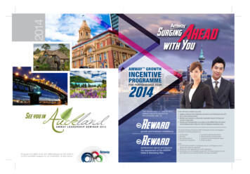 PROGRAMME FOR PERFORMANCE YEAR 2014 - Amway