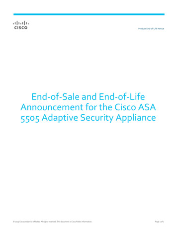 EOS EOL Notice C51 - Cisco