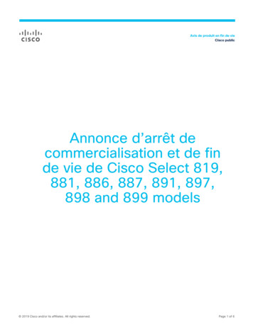 Annonce D Arrêt De Commercialisation Et De Fin De Vie De .
